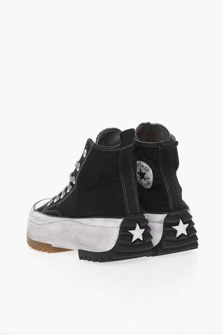 Sneakers high-top RUN STAR HIKE LTD Con Suola Platform Effetto Vintage