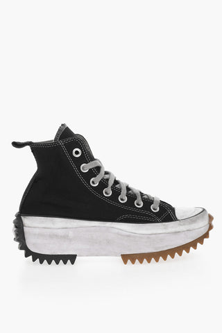 Sneakers high-top RUN STAR HIKE LTD Con Suola Platform Effetto Vintage