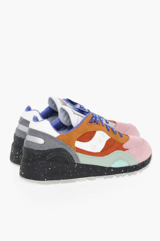 SPACE FIGHT Leather Low-Top SHADOW 6000 Sneakers With Rubber Soles