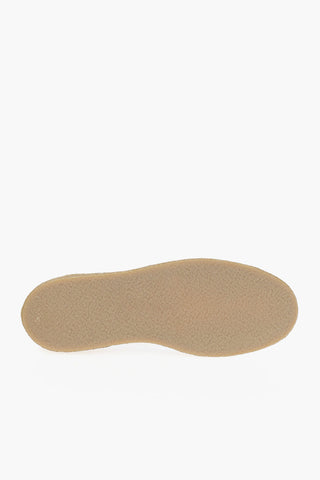 MAISON KITSUNE Suede Leather TRAVERTINE Low-Top Sneakers
