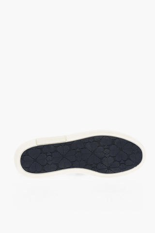 Leather Low-top KESWICK 2 Sneakers With Flower Print