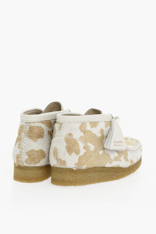 Printed Ponyskin WALLABEE Boots