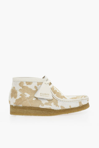Printed Ponyskin WALLABEE Boots