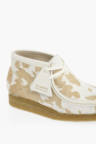 Printed Ponyskin WALLABEE Boots