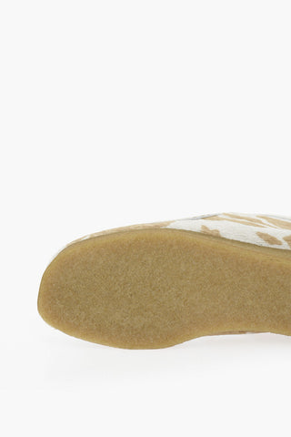 Printed Ponyskin WALLABEE Boots