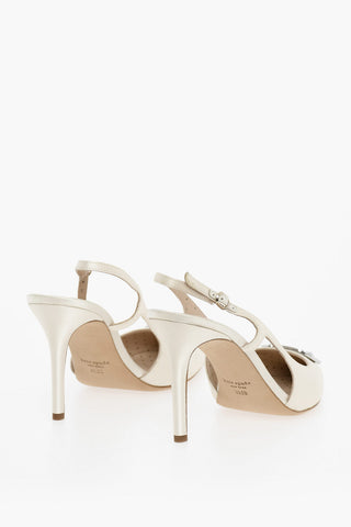 Pointed Pumps With Straps Heel 11 cm