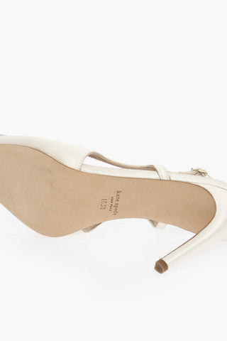 Pointed Pumps With Straps Heel 11 cm