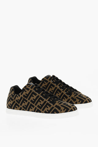Sneakers High-top Con Logo Allover