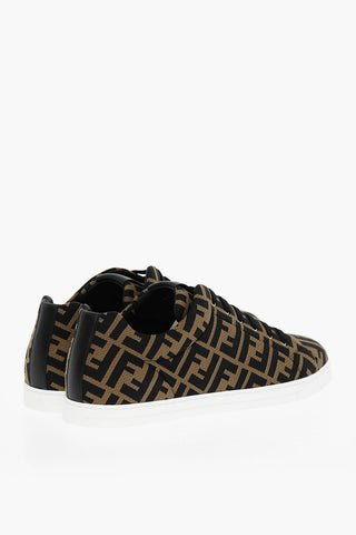 Sneakers High-top Con Logo Allover