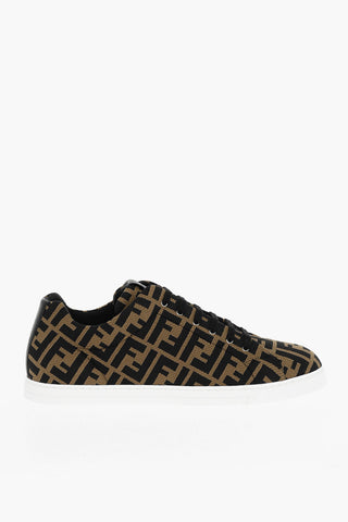 Sneakers High-top Con Logo Allover