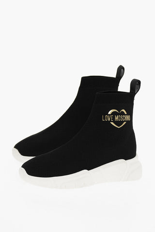 LOVE Sneakers Sock High-top Con logo