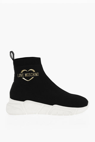 LOVE Sneakers Sock High-top Con logo