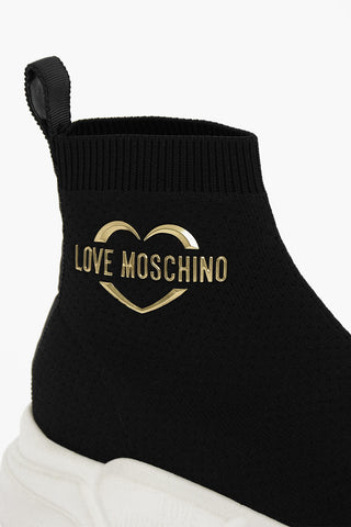 LOVE Sneakers Sock High-top Con logo