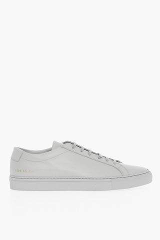 Leather ACHILLES Sneakers With Rubber Sole