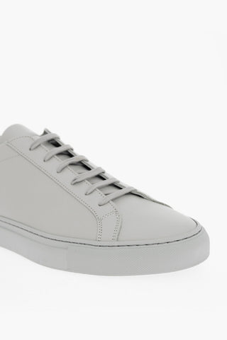 Leather ACHILLES Sneakers With Rubber Sole