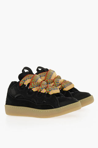 Low-top Sneakers With Maxi Laces