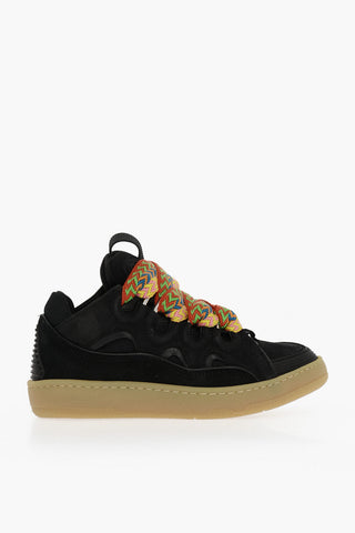 Low-top Sneakers With Maxi Laces