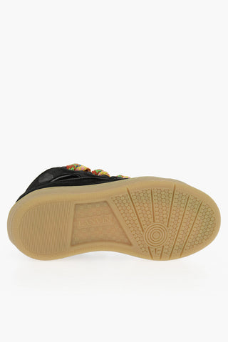 Low-top Sneakers With Maxi Laces