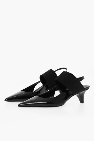 Patent Leather With Elastic Band