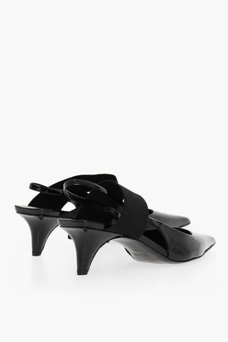 Patent Leather With Elastic Band