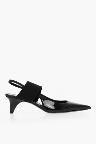 Patent Leather With Elastic Band