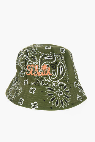Cappello Bucket in Motivo Bandana 