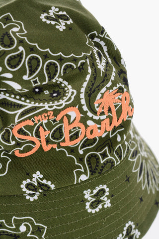 Cappello Bucket in Motivo Bandana 