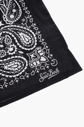 Foulard in Cotone a Motivo Bandana