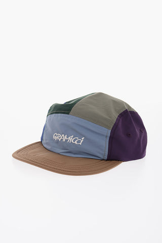 Cappello Baseball Color Block con Logo Ricamato