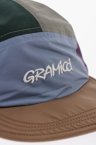 Cappello Baseball Color Block con Logo Ricamato