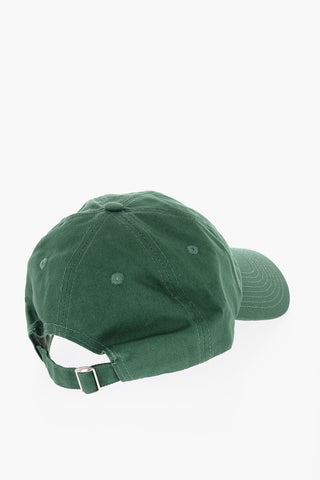 Solid Color Cap with Embroidered Logo