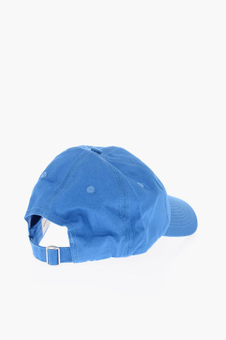 Cappello Baseball in Tinta Unita con Ricamo Frontale