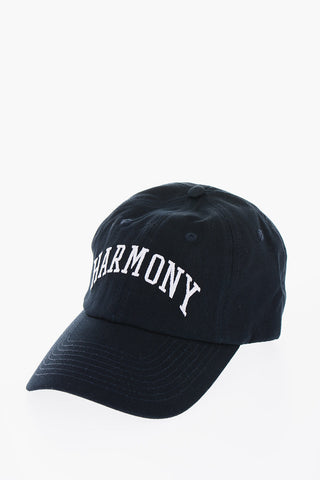 Cappello Baseball in Tinta Unita con Logo Ricamato