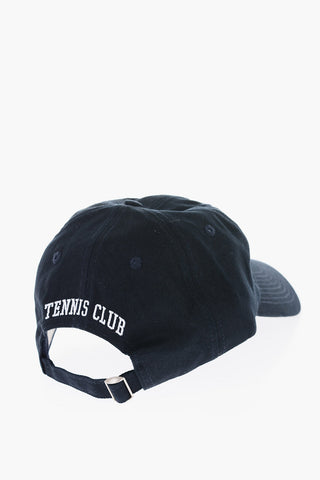 Cappello Baseball in Tinta Unita con Logo Ricamato