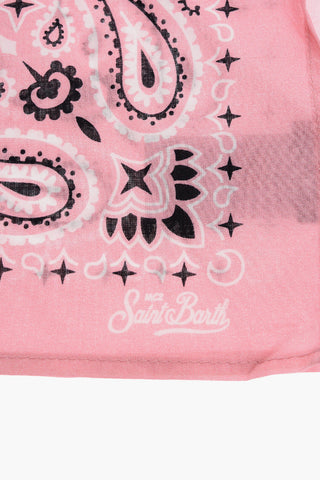 Bandana Motif Cotton Foulard