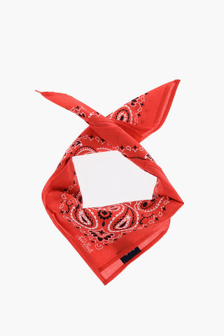 Foulard in Cotone a Motivo Bandana