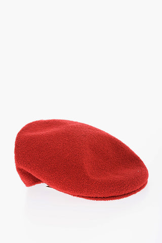 Solid Color BERMUDA 504 Flat Hat with Embroidered Logo