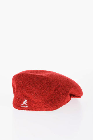 Solid Color BERMUDA 504 Flat Hat with Embroidered Logo