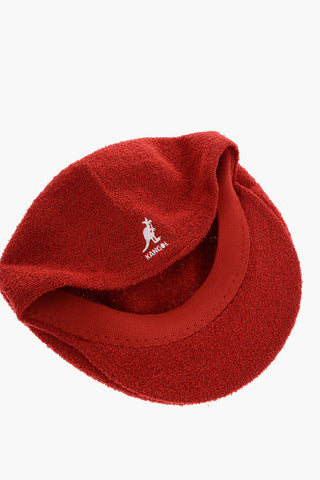 Solid Color BERMUDA 504 Flat Hat with Embroidered Logo