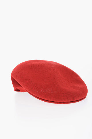Solid Color TROPIC 504 Flat Hat with Embroidered Logo
