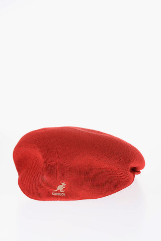 Solid Color TROPIC 504 Flat Hat with Embroidered Logo