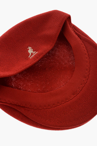 Solid Color TROPIC 504 Flat Hat with Embroidered Logo