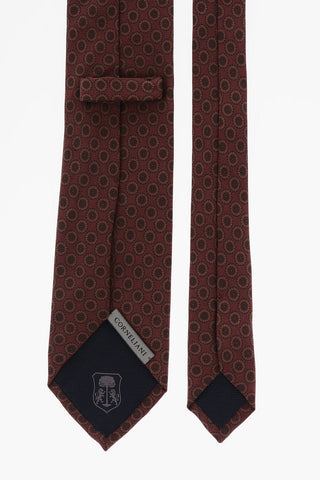Silk Tie with Motif
