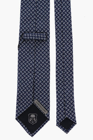 Paisley Motif Silk Tie