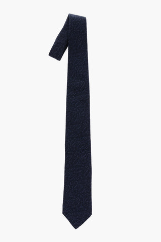 Paisley Motif Wool Tie