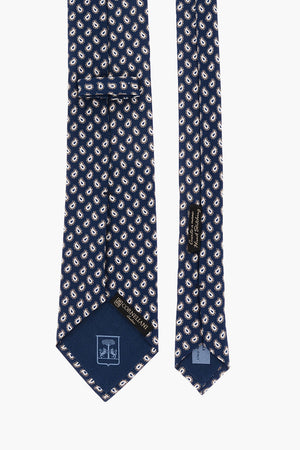 Krawatte Aus Seide Mit Allover-Paisley-Muster