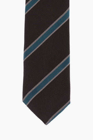 Regimental Striped Silk Tie