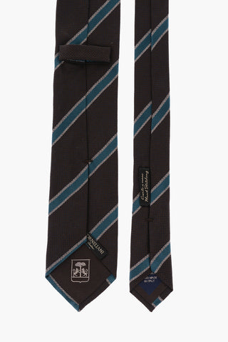 Regimental Striped Silk Tie