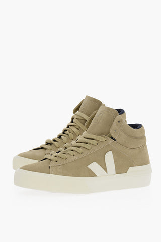 Suede Leather MINOTAUR High-top Sneakers