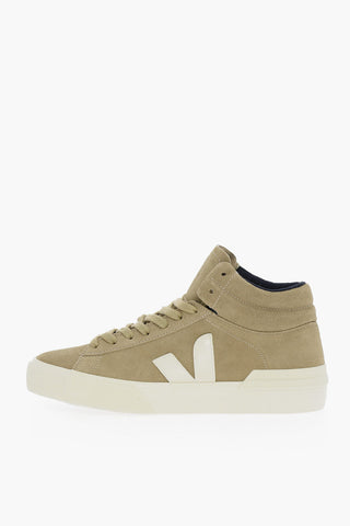 Suede Leather MINOTAUR High-top Sneakers